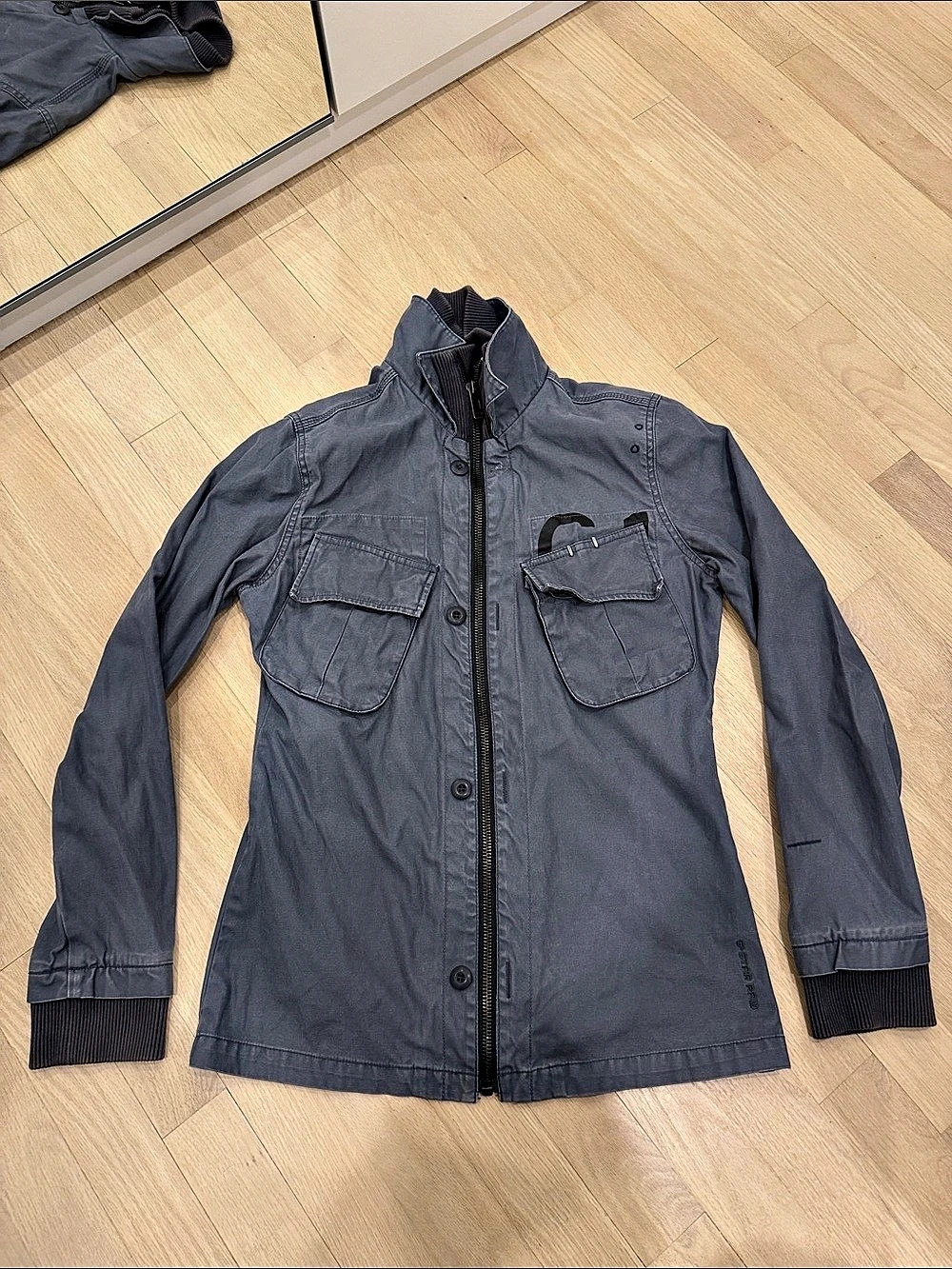 G-Star RAW Field Jacket Military Gray Size Medium